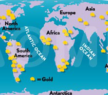 world 10 Pemilik Emas Terbesar di Dunia