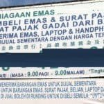 kedai pajak palsu
